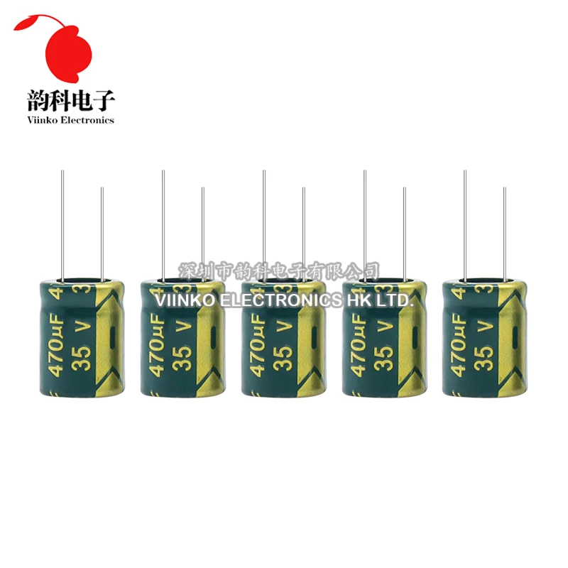 225pcs/Box High Frequency Low ESR Aluminum Electrolytic Capacitor Kit 15Values 16V-50V 1uF-470uF Capacitance DIP Assorted Set