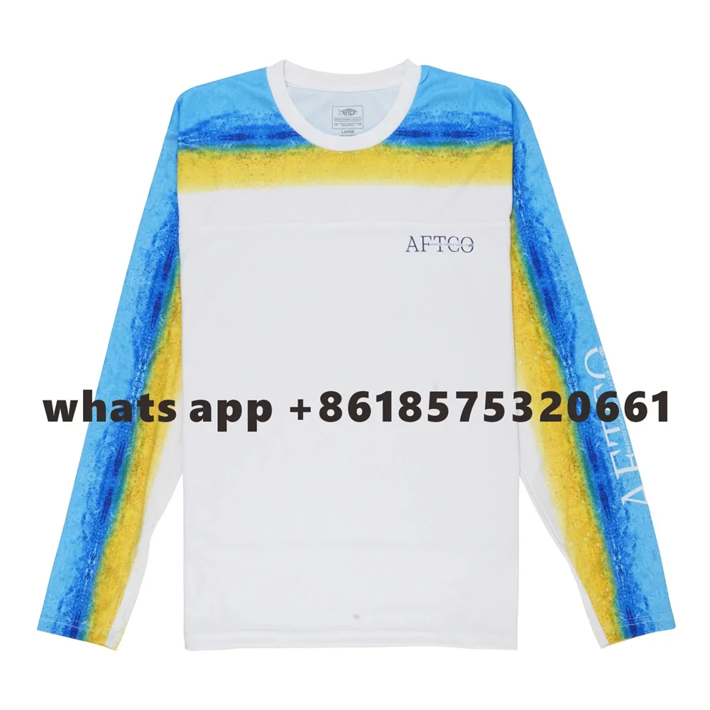 Fishing Shirts Long Sleeve Uv Protection T-shirt Summer Custom Fishing Shirt Camiseta De Pesca Men Breathable Fishing Wear 2022