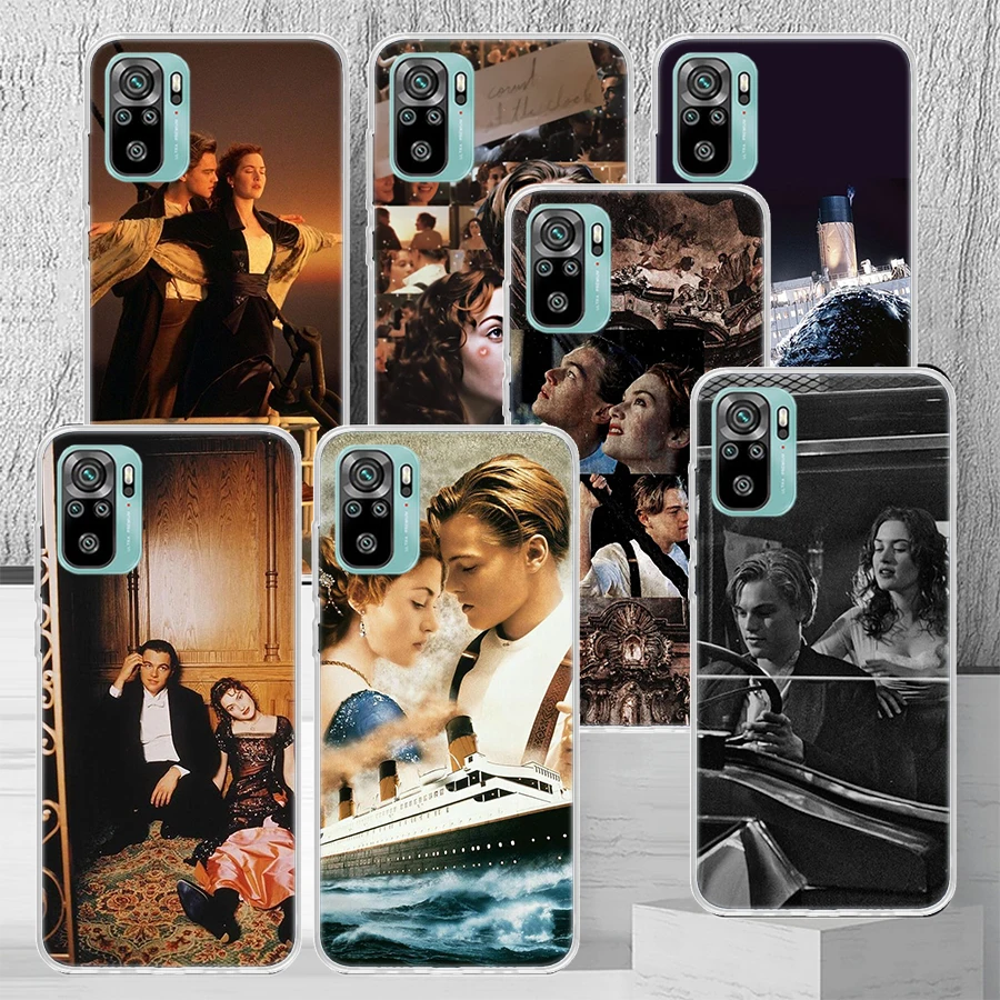 Titanic Movie Rose Jack Phone Case Shell For Xiaomi Redmi 10 10A 12 12C 9 9A 9C 9T 10C 8 8A 7 7A 6A 6 Pro K20 K30 K40 Pattern