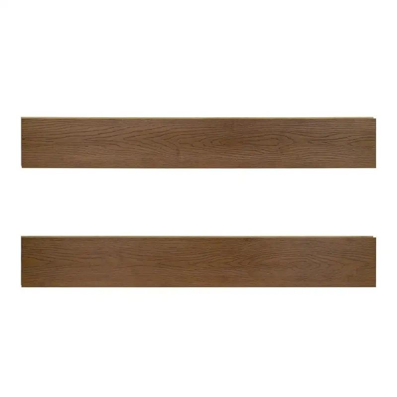 

Walnut Prefinished Tongue & Groove Solid Bamboo Flooring, 40.15" L x 5.11" W x 0.6" T, 2.86 Sq.ft./Case, Set of 2,