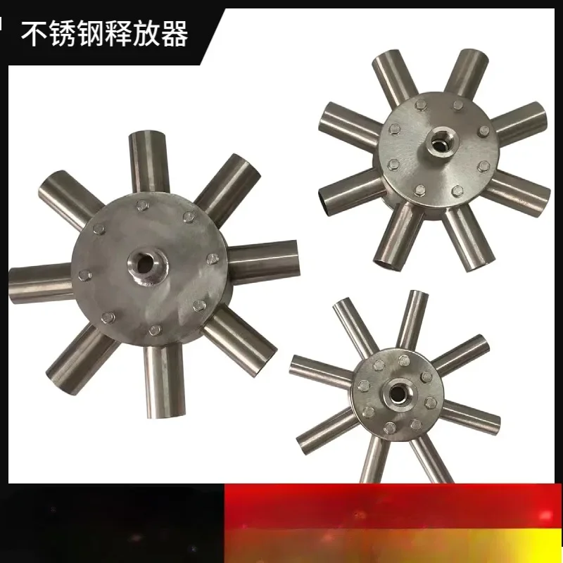 stainless steel air flotation pressure release device octagonal dissolved gas release head