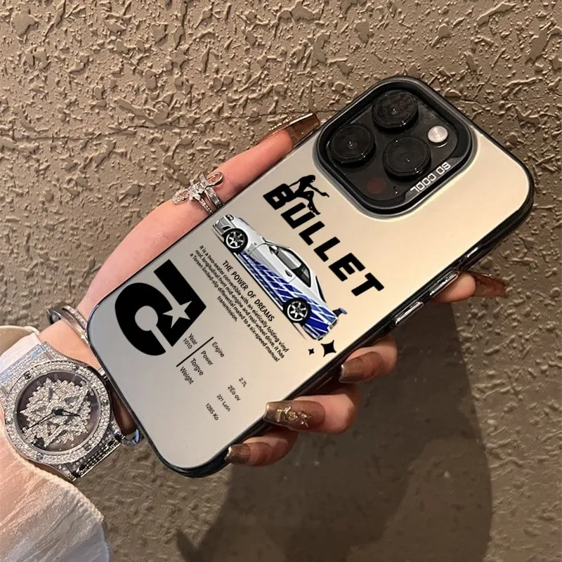 Blue Racing Car Phone Case For Xiaomi 17 Pro Max 15 T PRO 14 T PRO 13 T PRO 12 T PRO Mi 11 Lite 5G Soft IMD PC Shockproof Cover view 5