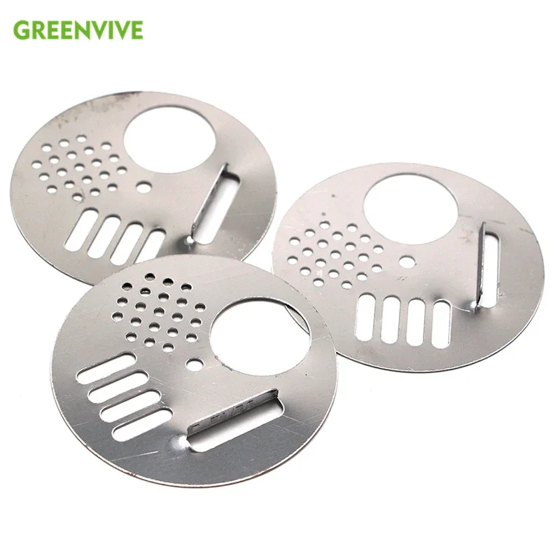 

5Pcs Beehives Bee Hive Nuc Box Door Cage Round Hive Hole Entrance Disc Nest Door Vent Equipment Beekeeping Tools Supplies