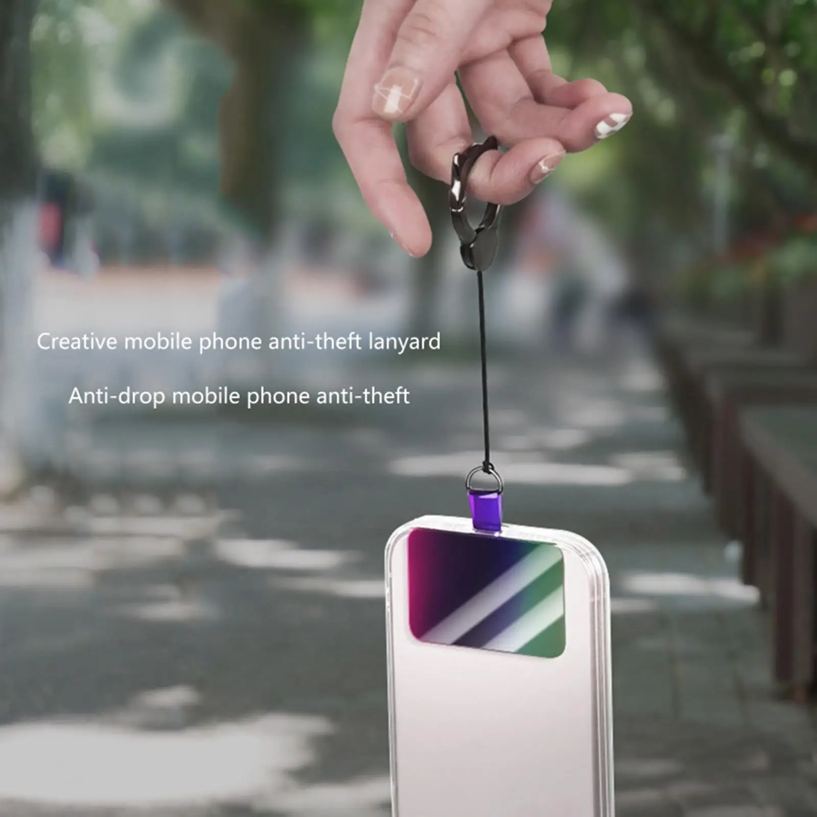 Universal Handy Fall Clip Farbe Dichtung Mobile Anhänger Kann Patch Lanyard Telefon Feste Telefon Zurück Be Mobile R8N4