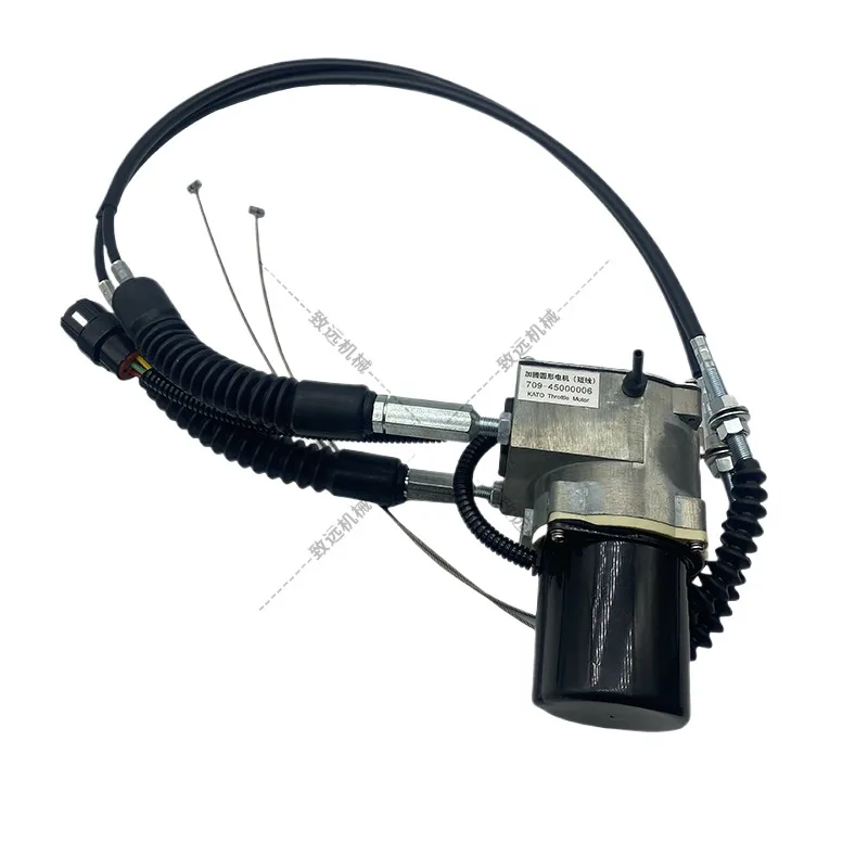 Excavator for Kato HD450 HD512 HD700 HD820R HD1023 HD1430 throttle motor throttle motor cable Excavator Parts