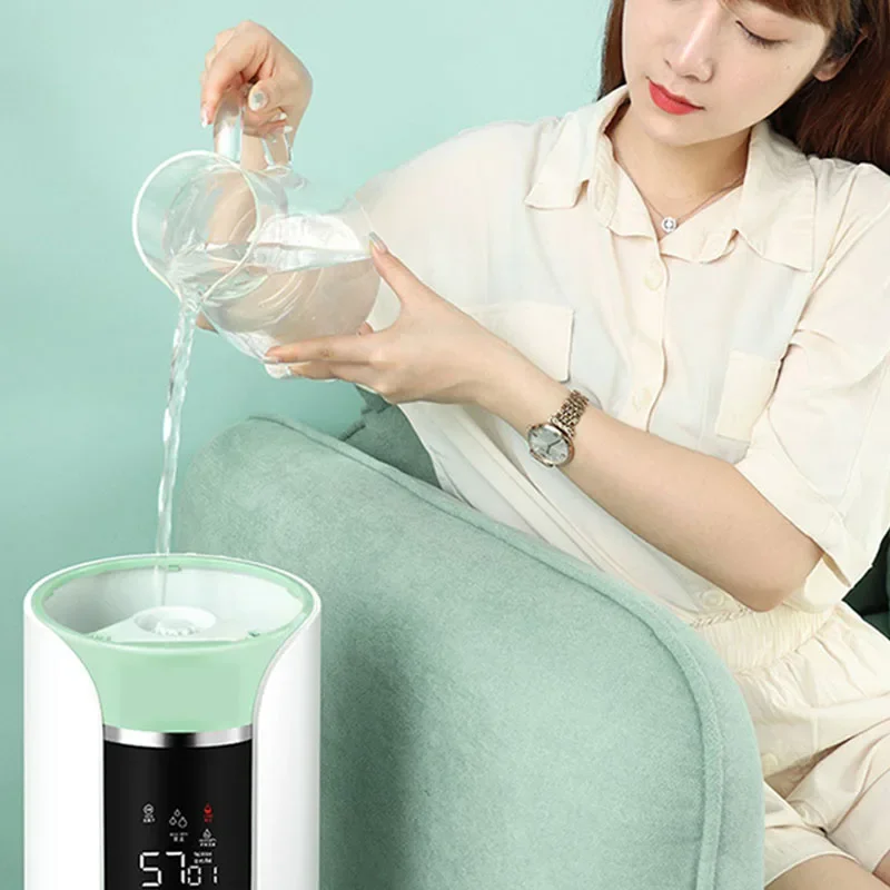 Air Humidifier Large Fog Volume Dedicated Home Mute Large Office Bedroom Large Water Supplement Floor-to-ceiling Living Room