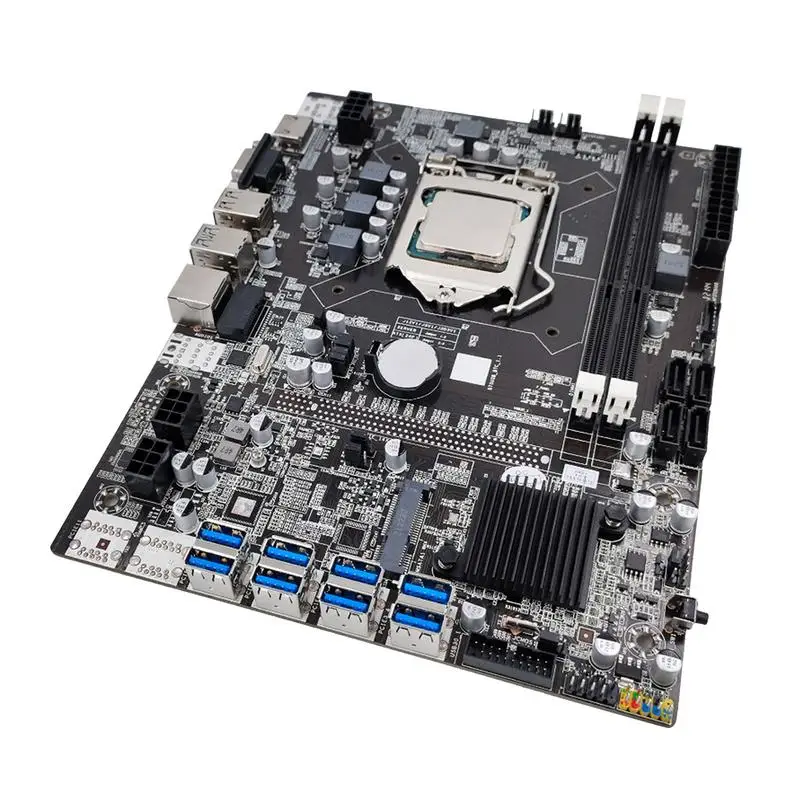 

B250 Motherboard 32GB Support Motherboard CPU Combo 1xPCI-E X8 Slot Game PC Motherboard With For Computer B75 X79 B85 B250