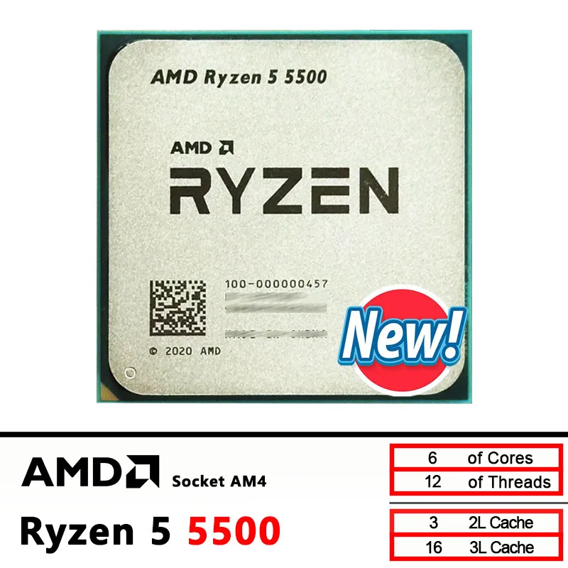 Amd Ryzen 5 5500 R5… - image