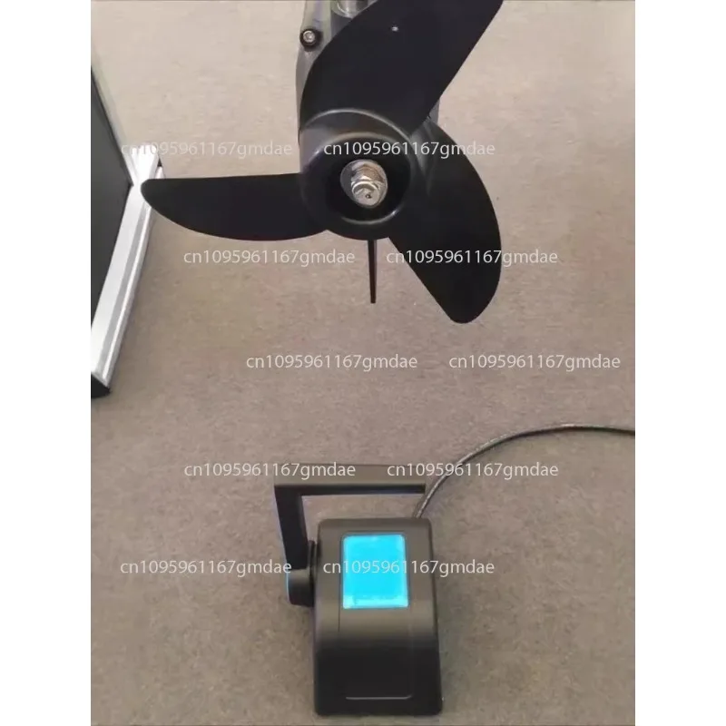 Marine yacht-style throttle control box handle for forward control; with 1.8m throttle cable and plug