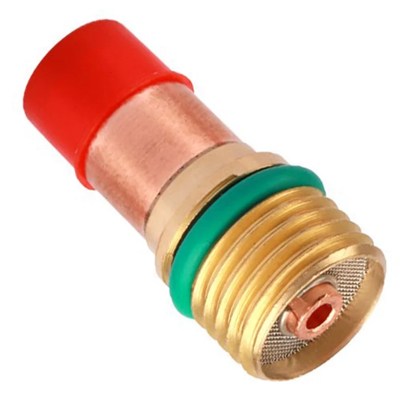 

24# Glass Anticollision Nozzle 2.4Mm Collect Body Gas Lens Gasket Kit TIG Welding Torch-AA70