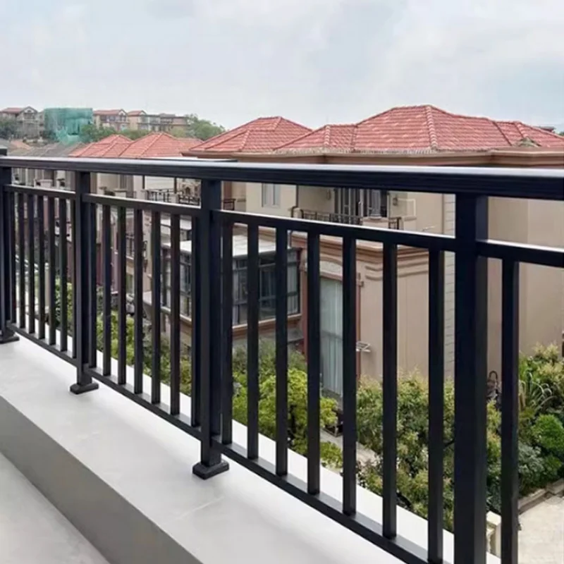 カスタムモダンスタイルアルミ合金バルコニー手すりアートフェンス手すりガーデン階段ガードレールカテゴリー手すり＆手すり