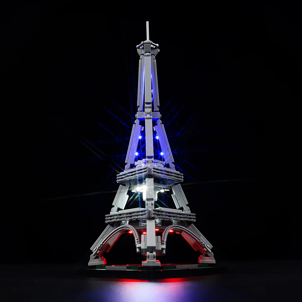 

No Bricks LED Light Kit for Eiffel Tower Architecture 21019