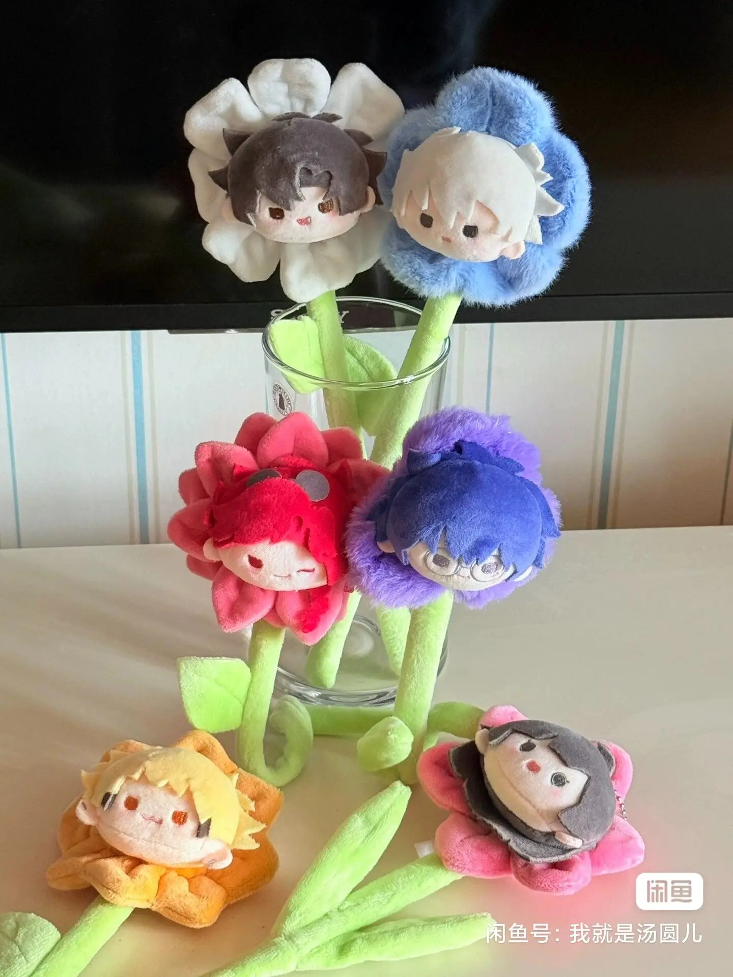 Link Click Trendy Blind Box Toys Petalstore Plush Bouquet Series Anime Figure Luguang Cheng Xiaoshi Vein Collection Gift