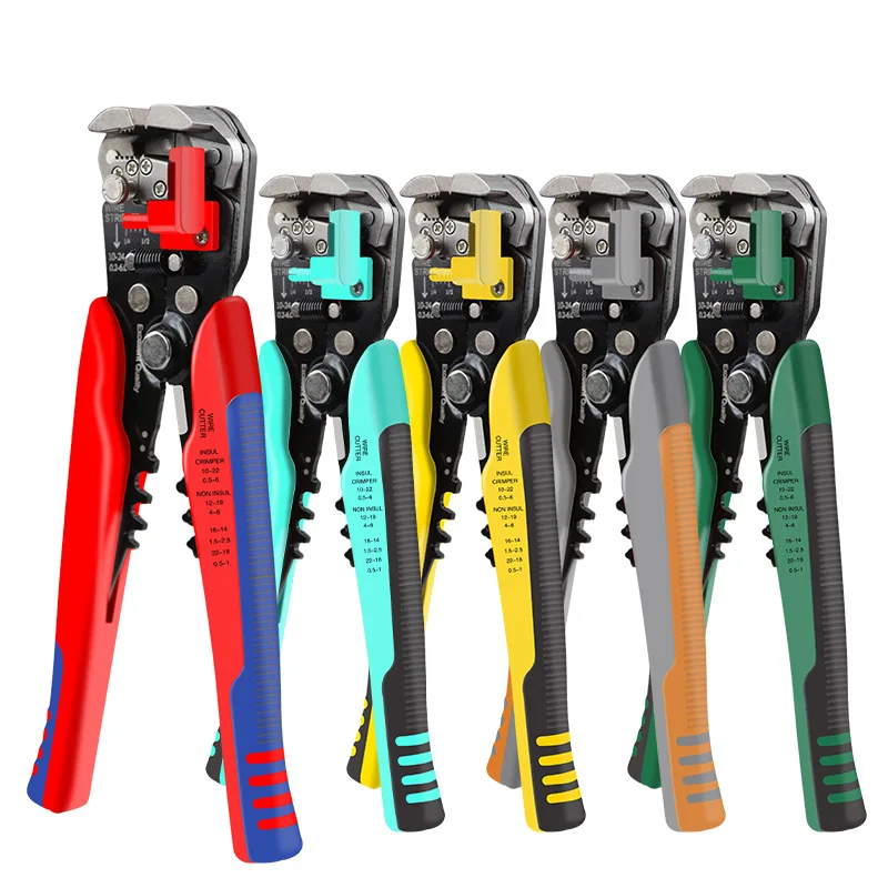 

Stripper Self-adjusting Cable Cutter Crimper Multitool Pliers 3 In1 Stripping Cutter Crimping Cable Wire Electrician Repair Tool