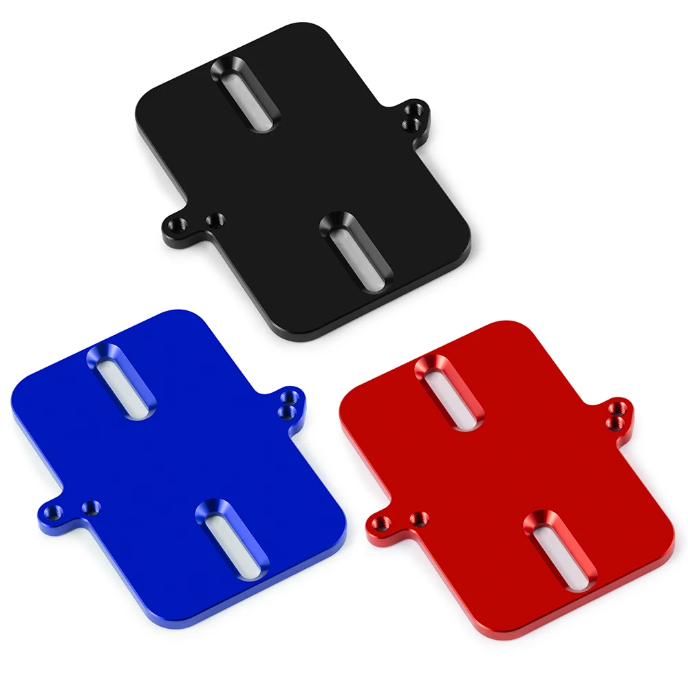 TRINOOD อลูมิเนียมอิเล็กทรอนิกส์ ESC Mount แผ่นพวงมาลัยชุดสําหรับ 1/6 RC รถ Mini Maxx 2S รถบรรทุกอะไหล่อัพเกรด