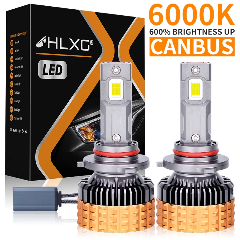 

H4 H7 LED Headlight CANBUS NO ERROR H1 H11 H8 H9 H4 HB3 9005 HB4 9006 9012 HIR2 9054 CSP CHIP 6000K PTF STG Hi/Lo Beam Fog Lamp