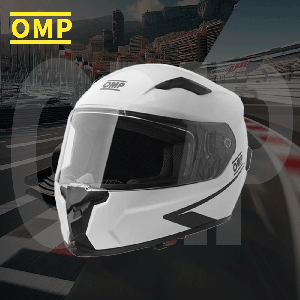 OMP Italian Brand SC0-0616-A01 CIRCUIT EVO2 Helmet - Genuine, Professional Karting Racing Gear