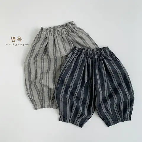 아동용 봄 여름 루즈 캐주얼 바지, 소년 소녀를 위한 새로운 스타일, 아동 의류 도매 아동용 봄 여름 루즈 캐주얼 바지, 소년 소녀를 위한 새로운 스타일, 아동 의류 도매