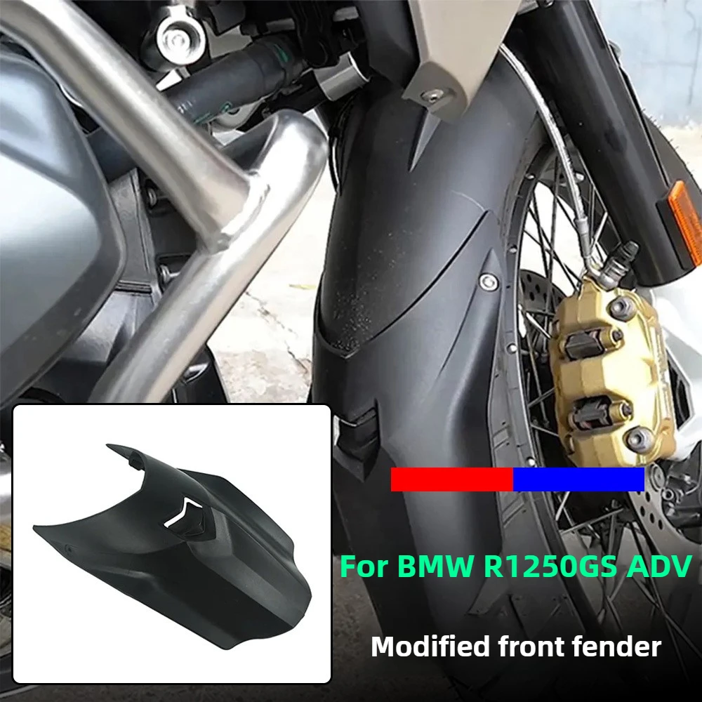 For BMW R1200GS R1250GS ADV Waterbird Motorcycle Front Fender Extension Anti-dirty Non-destructive Installation Accessories