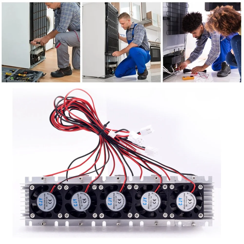 300W termoelettrico Peltier refrigerazione Cooler DC12V semiconduttore condizionatore d'aria sistema di raffreddamento accessori Kit fai da te