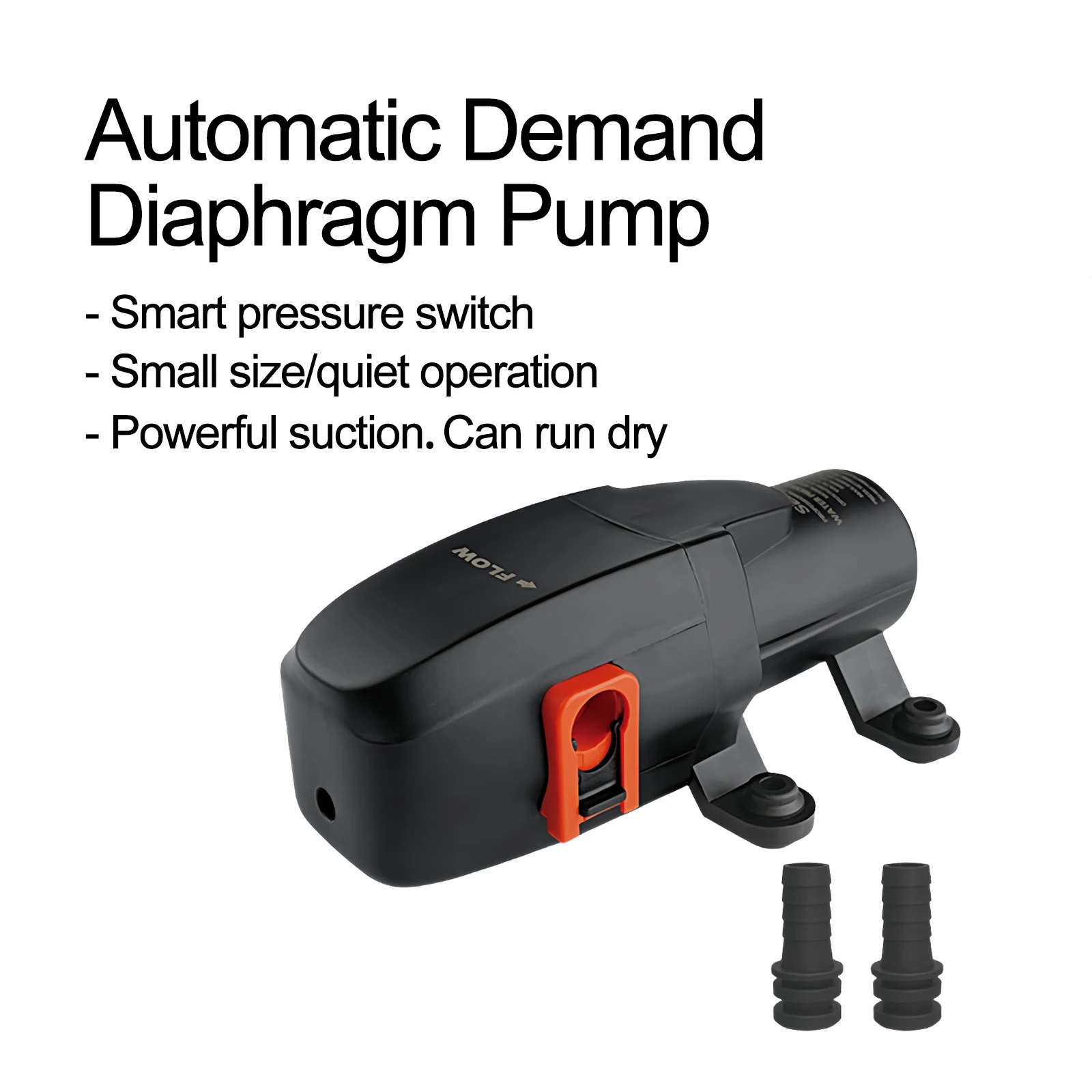 

SEAFLO 12V 23A Series 40 PSI Automatic Marine Water Diaphragm Pump Self Priming Electric Boat Beer RV Caravan High Pressure