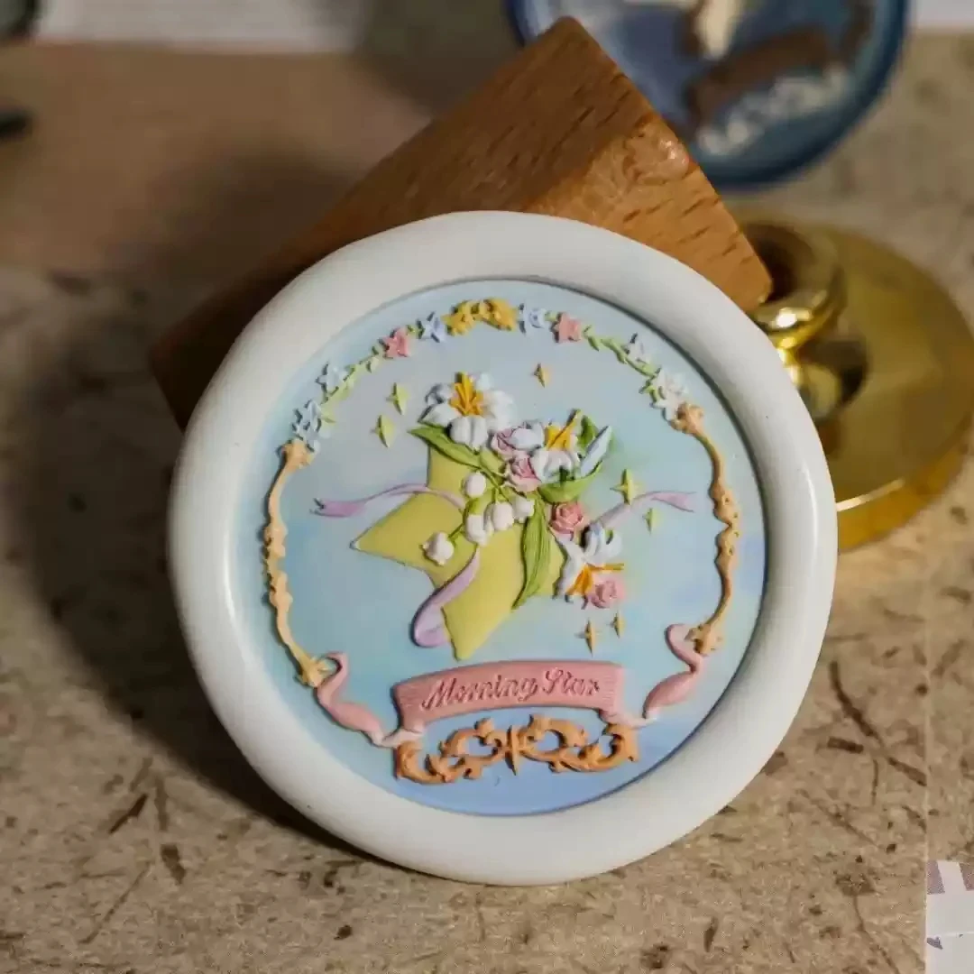 Fai da te sigillo di fuoco timbro creativo retrò stile antico rilievo testa di rame studente carino conto a mano fai da te invito timbro giocattolo