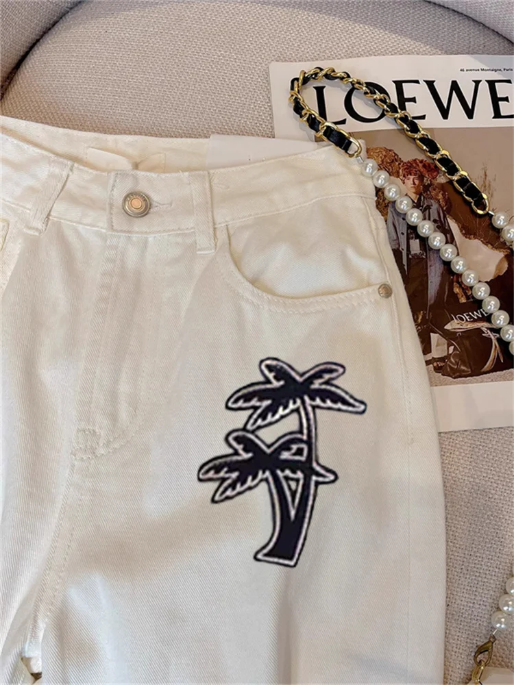 

Модные повседневные узкие прямые джинсовые джинсы с высокой талией, широкие брюки и свободные джинсы для груши, эластичные тело