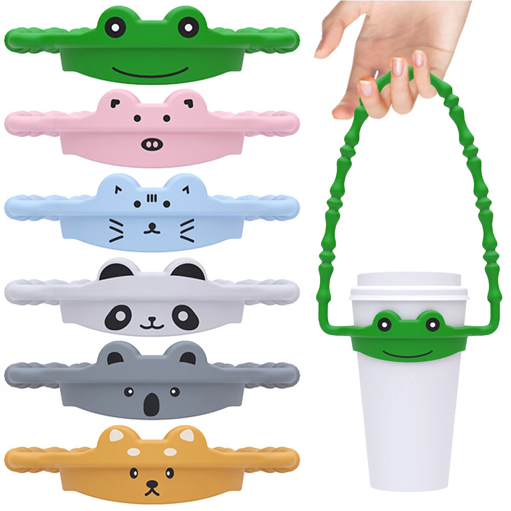 Silicone Portable Bottle Carrying Strap Universal Drink Bottle Carrier Strap Water Bottle Sling Holder for Stanley 8-40oz Cup