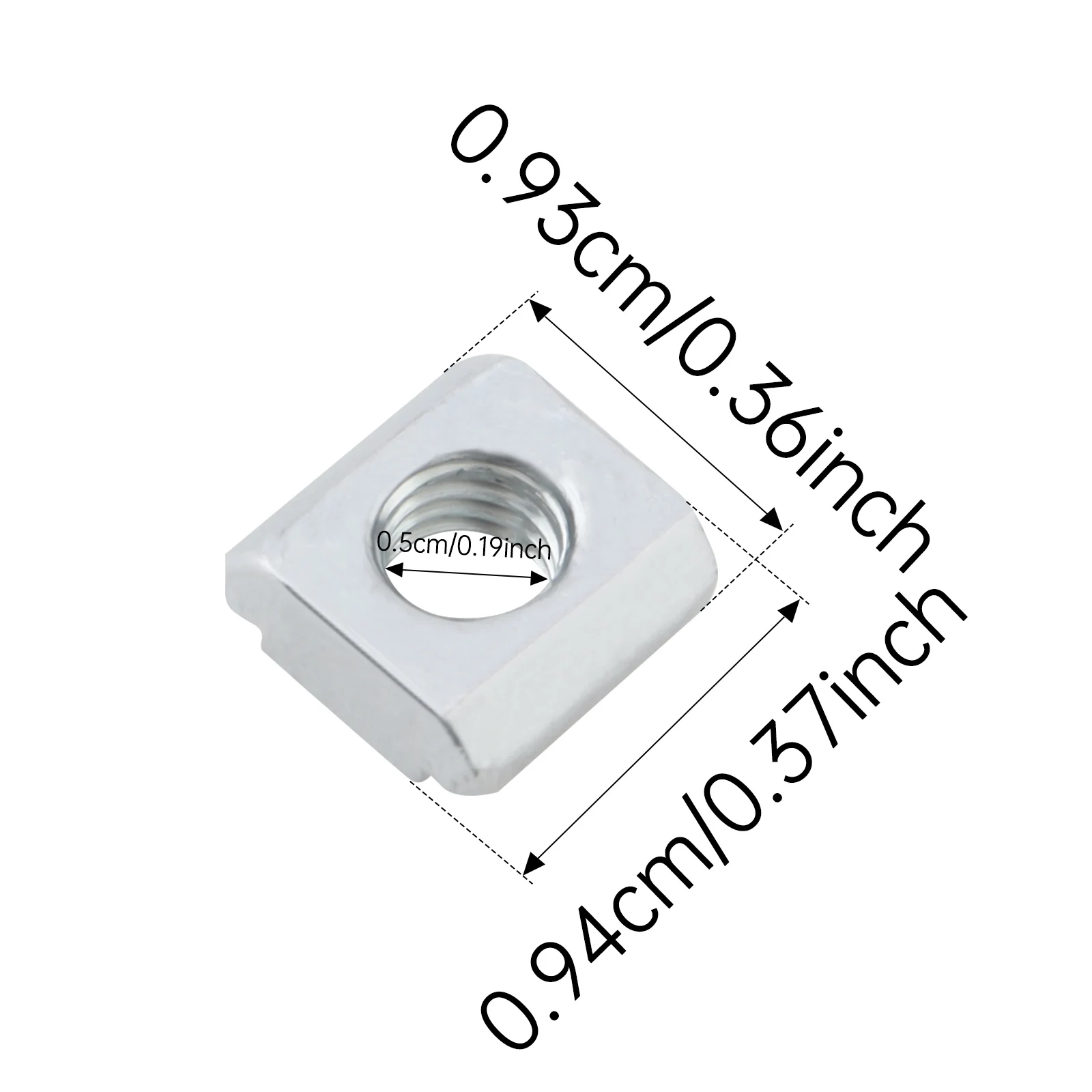 1/5/10PCS M5 for 20 Series Slot T Nut Sliding T Nut Hammer Drop In Nut Fasten Connector 2020 Aluminum Extrusions