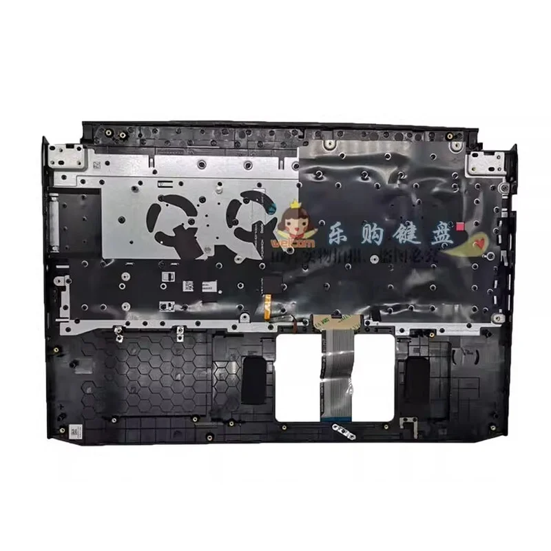 S  Palmrest US Keyboard Black for Acer Nitro 5 AN715-51