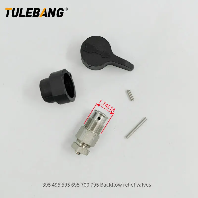 High pressure airless sprayer return valve Pressure relief valve 395 490 495 695 795 1095 7900 8900 970 Paint tool accessories