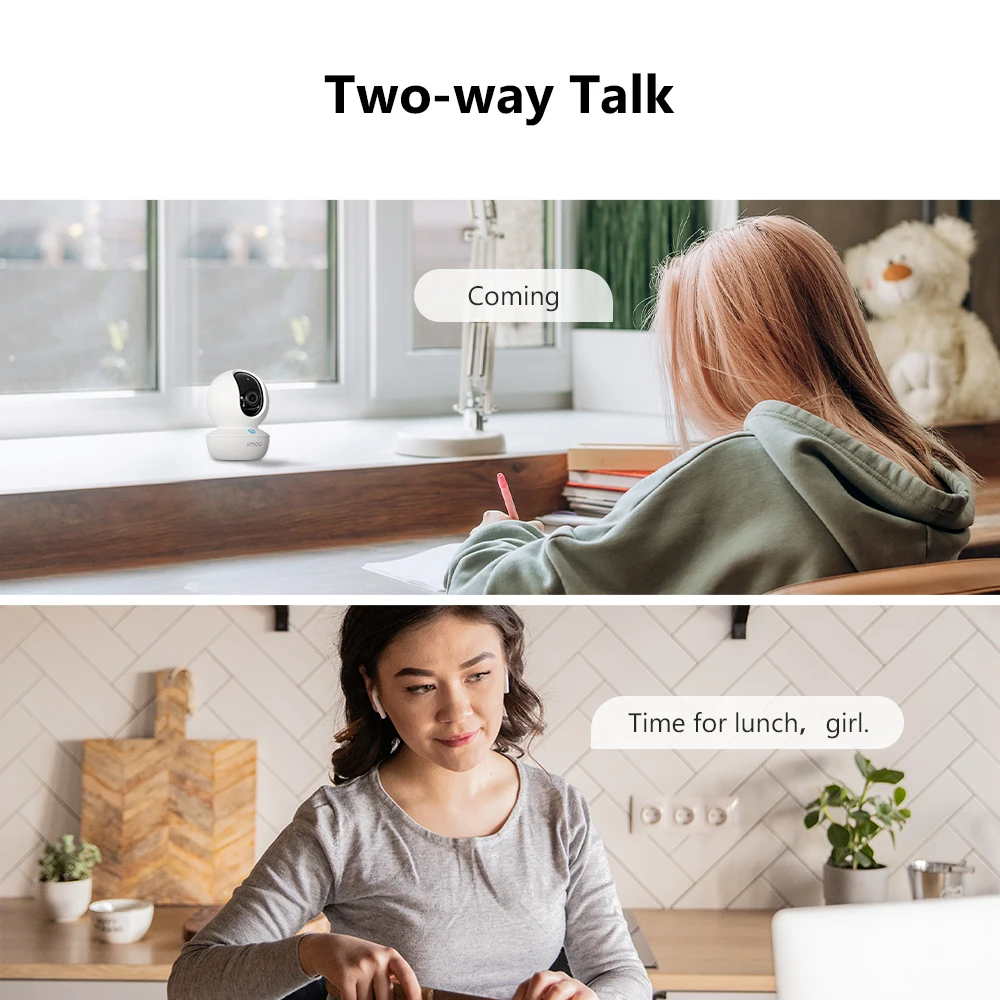 IMOU Ranger RC 3MP One-touch Call Baby Montior Two Way Talk Security IP Camera Video Surveillance