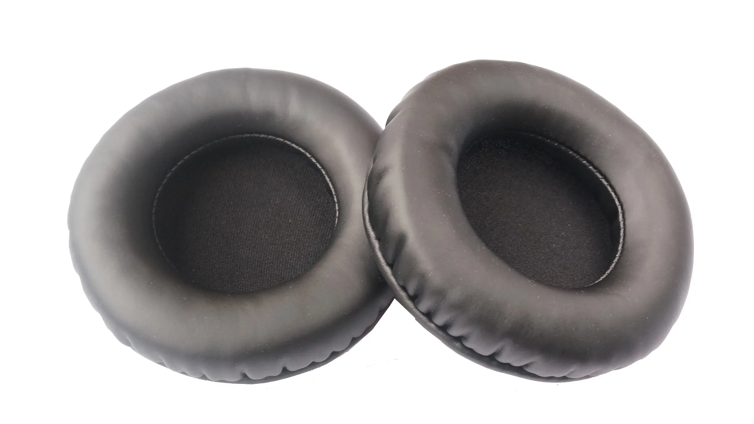 استبدال وسادات الأذن وسادة جلدية ، إصلاح أجزاء ل Mad Catz APK100 Apps سماعة رأس ستيريو للألعاب ، أسود ، 1 زوج