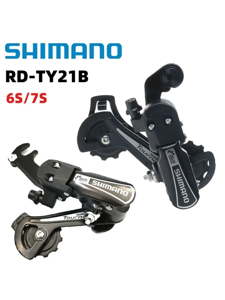 AliExpress Shimano TOURNEY RD-TY21B Hook Eye Mountain Bike Rear Derailleur 6/7-speed Black Iamok Bicycle Parts SS/GS