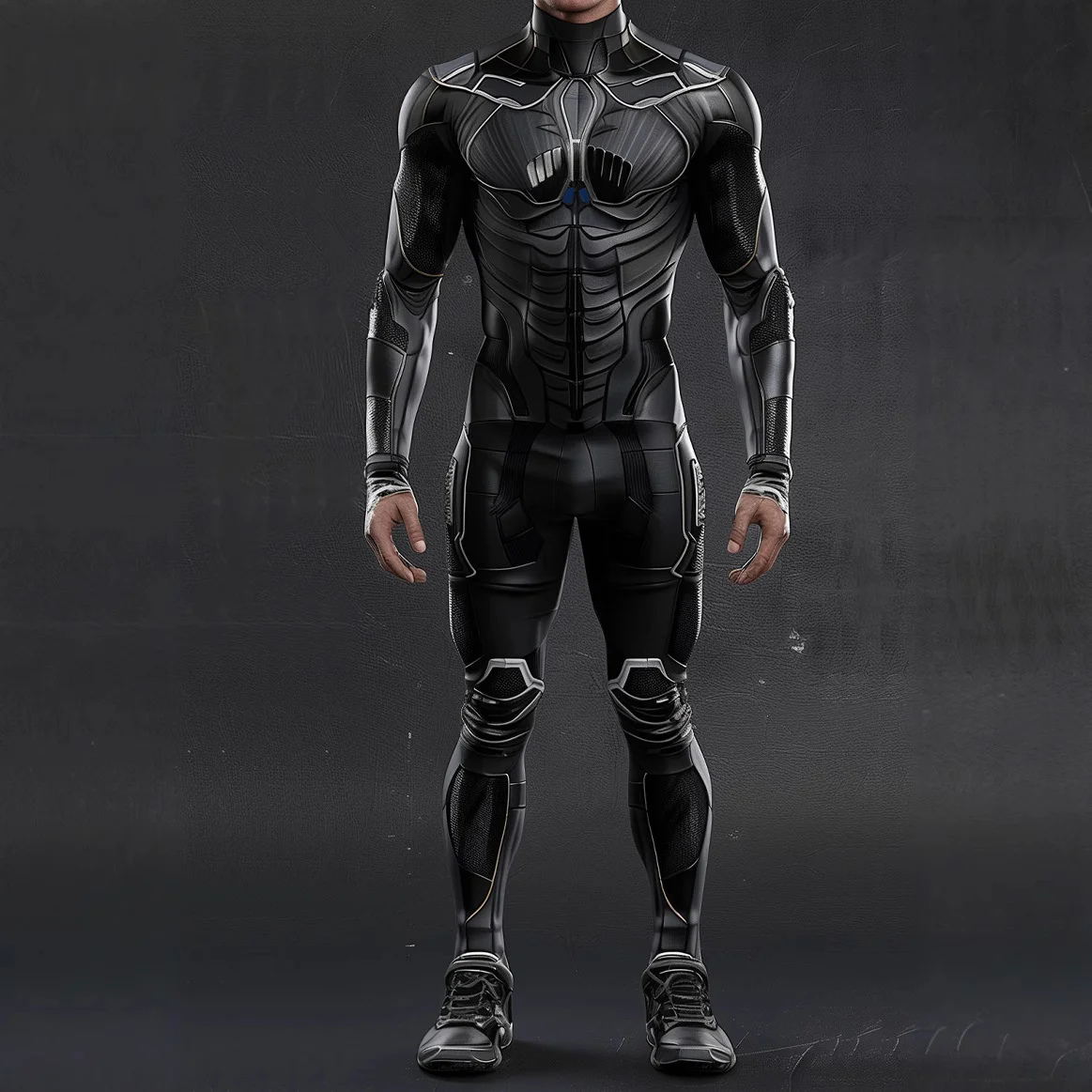 بدلة درع ميكانيكية مستقبلية من CyberPunk بدلة كول فايتر التأثيرية Steampunk زي حفلات الهالوين للرجال Zentai