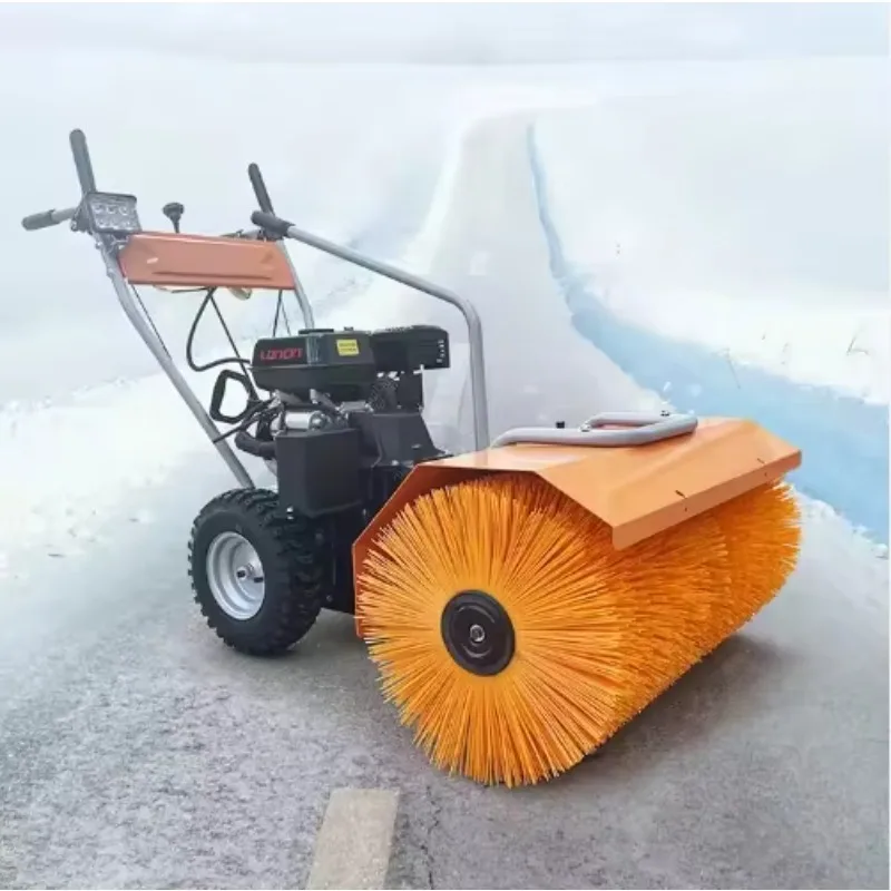 

Courtyard Snow Cleaning Sweeper Road Snow Blower for Parking Lot Community Roads New Used Construction Gear