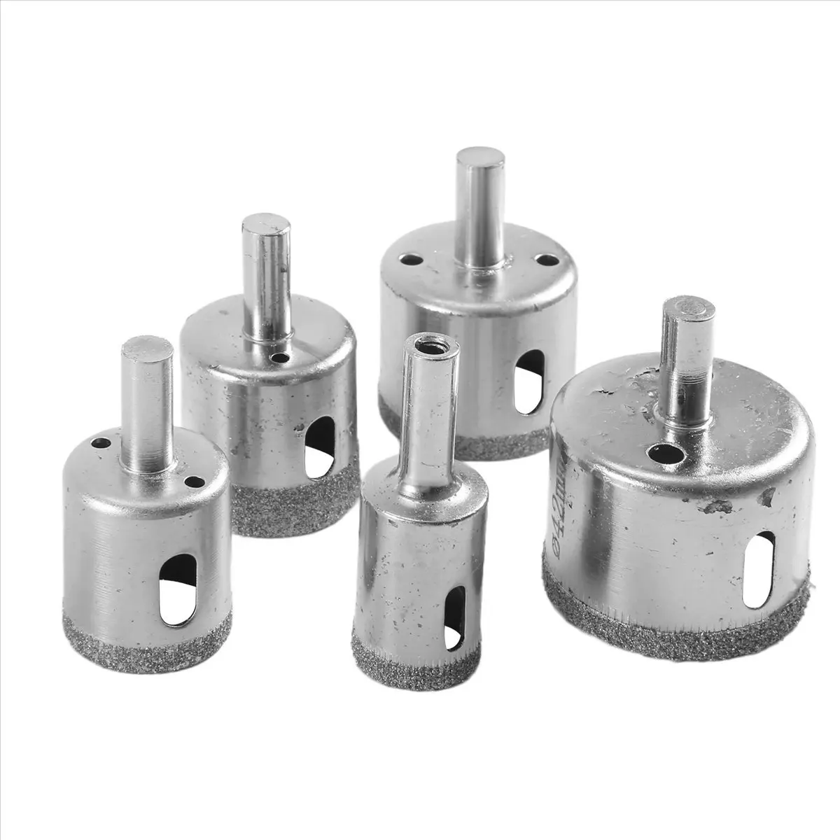 FTGT-5x 20-42mm Hole Saw Drill Bit Set For Tile Cutting