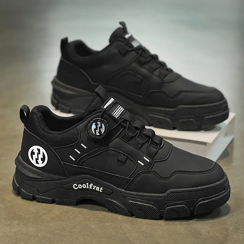 جديد أحذية رجالي منخفضة أعلى الدورية مشبك الرياضة عادية العصرية في الهواء الطلق أحذية عمل مقاوم للماء إيفا وحيد المطاط Zapatillas Hombre #3