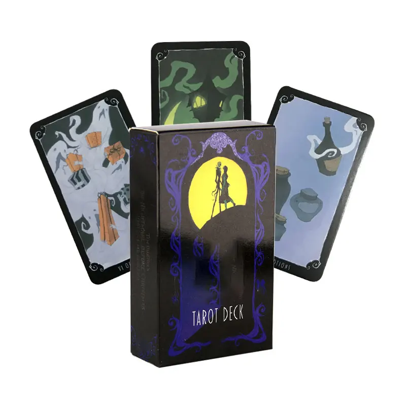 Fortune Nightmare Before Christmas Taort Sortilege Board Game High Magic Tarot Deck