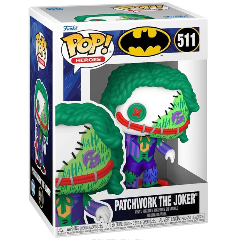 Funko Pop Anime & Manga DC Comics Animation: Patchwork- Joker Batman Forever- Riddler / Two-Face Toys for Boys Gift Collectible - Image 3