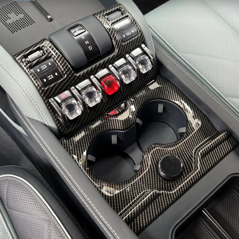 Center Console Trim: Cup Holder & Shift Panel for Leopard 5