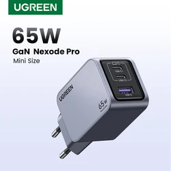 UGREEN 65W GaN Charger Type C Quick Charge 4.0 3.0 USB Charger For iPhone 16 15 14 Pro Macbook Air Laptop Tablet PD Fast Charger