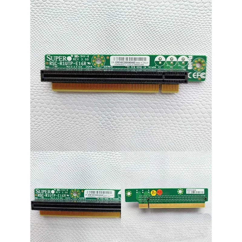Для SuperMicro RSC-R1UTP-E16R слот для Riser Card PCI-Ex16 + металлический кронштейн