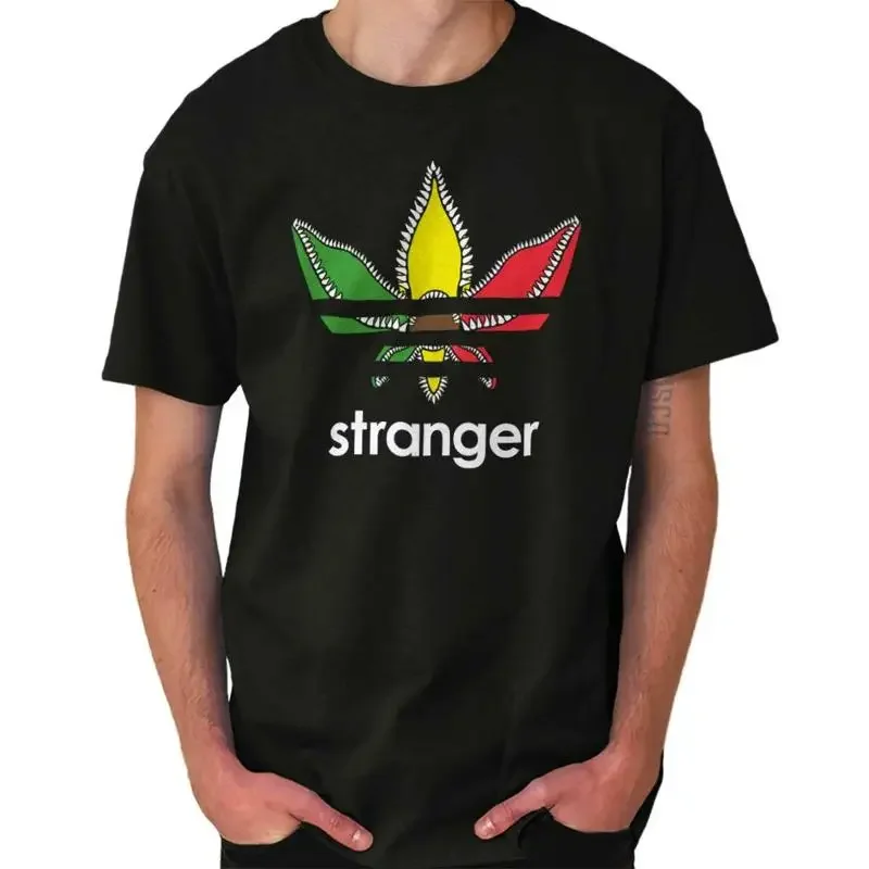 Stranger Athletic Sports Fitness Gym Sci Fi Womens or Mens Crewneck T Shirt Tee