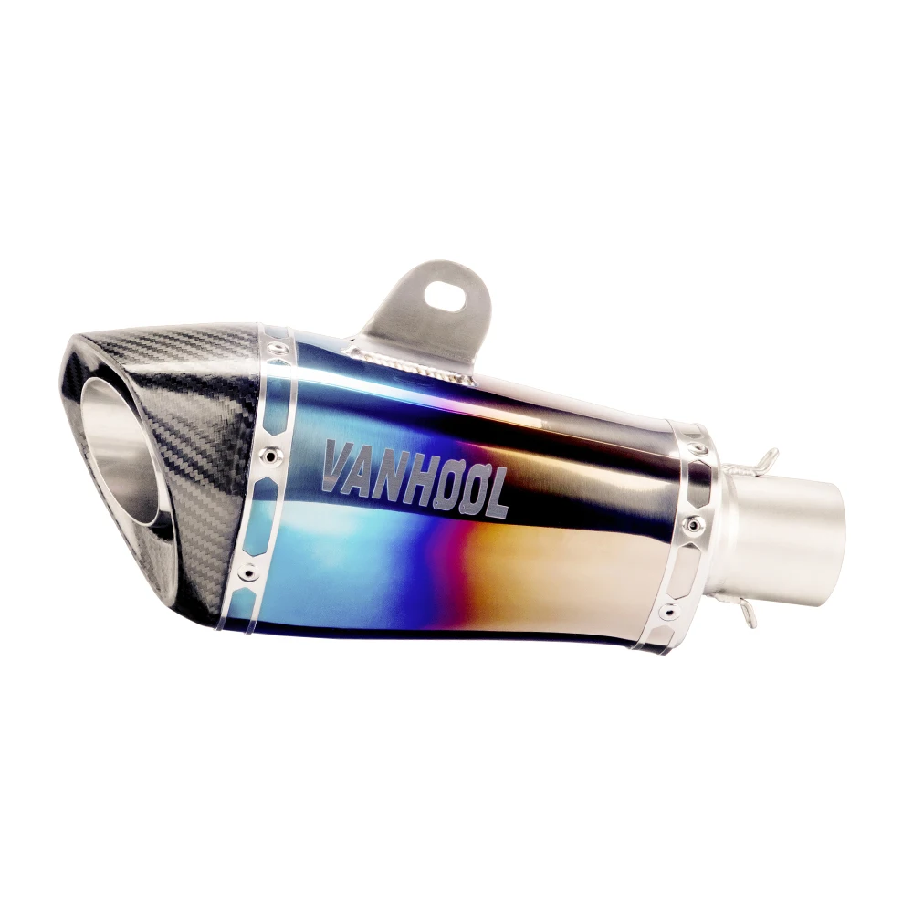 STLF 51mm Racing Motorcycle Exhaust Muffler Yoshimura R77  GP-project Universal Sport Bike Muffler - Image 4
