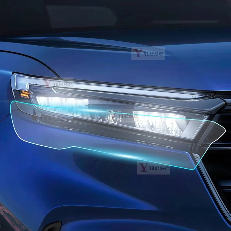 

Для Honda CRV CR-V 2023-2024 2 шт. защитная пленка для фар автомобиля прозрачная дымчатая черная наклейка из ТПУ