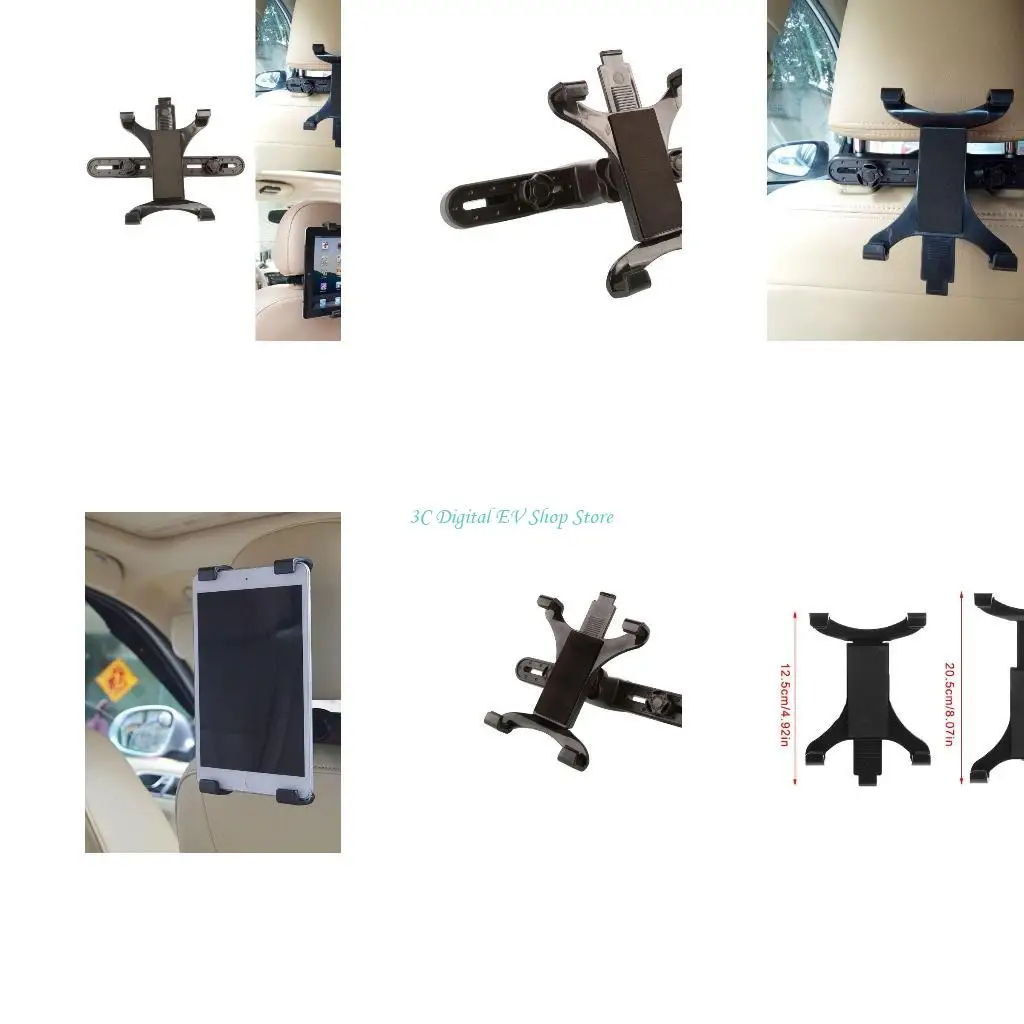 

E74D Универсальный держатель таблеток для автомобильного заднего сиденья Совместима с 7 "до 11"