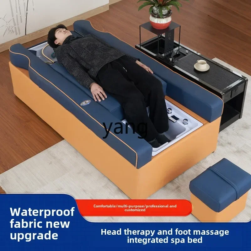 CX head therapy foot therapy integrated bed foot soaking, ear picking and foot massage sofa chair
