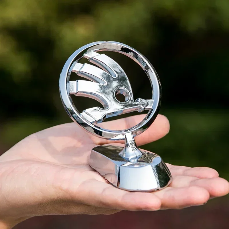 

Alloy Car Front Hood Badge for Skoda Kodiaq Octavia A7 A8 A5 Yeti Fabia 2 Superb 3 Kodiak Rapid Karoq Kamiq Styling Emblem