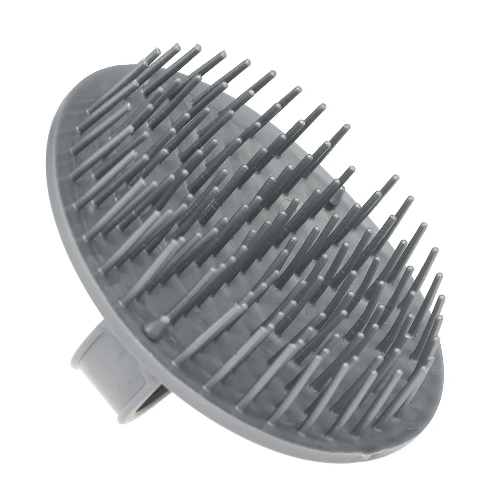 Silicone Shampoo Brush Scalp Massager for Hair Comb Anti-Dandruff Anti-skid Hairbrush Bath Massage Brush Shower Cleaning Tool